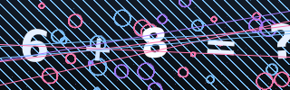 CAPTCHA-Bild mit Rechenaufgabe