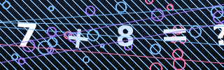 CAPTCHA-Bild mit Rechenaufgabe